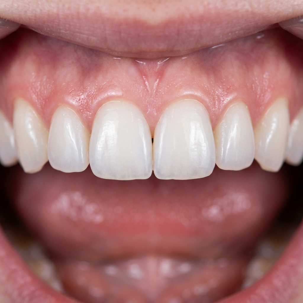 After teeth cleaning
