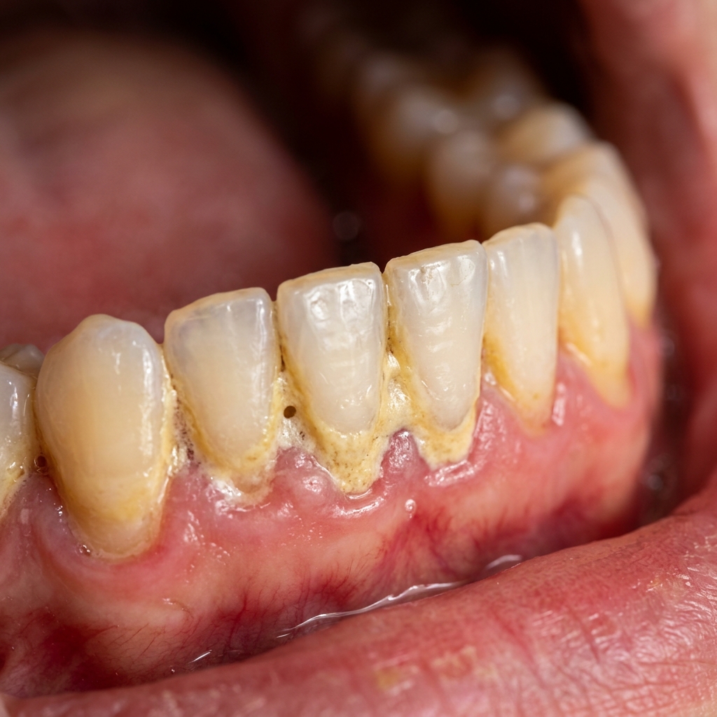 Before teeth cleaning